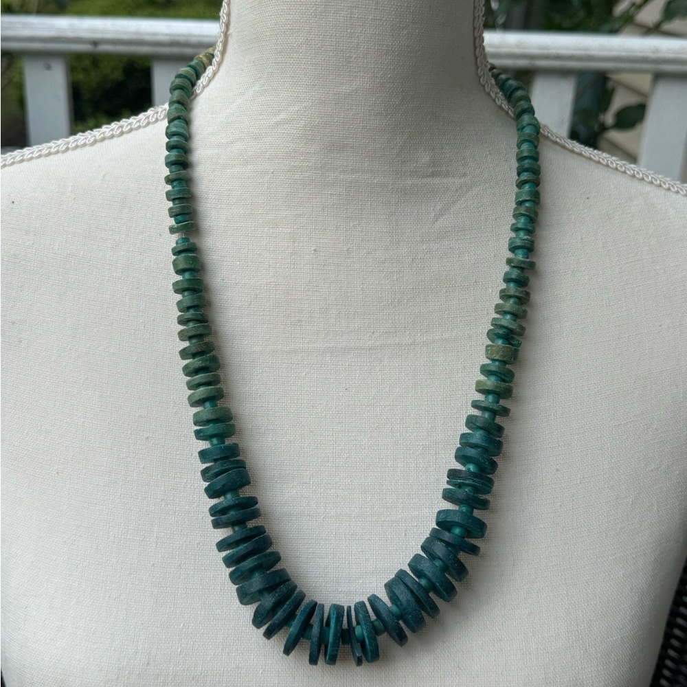 ANJALAI NECKLACE BLUE - Picture 3 of 6